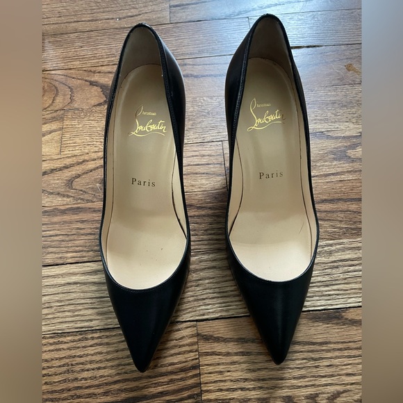 Christian Louboutin Black Women's Low Pumps